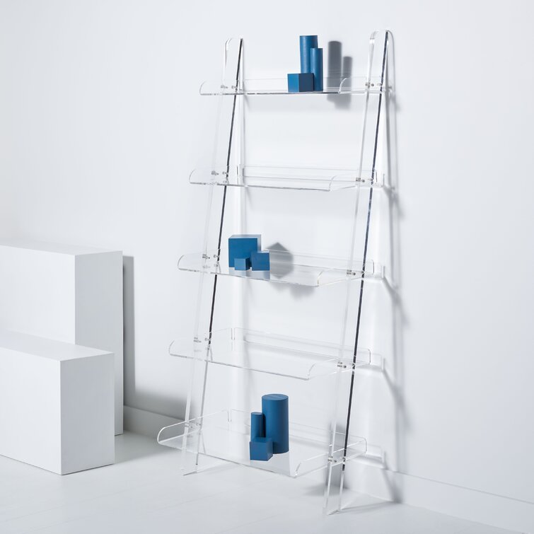 Lucite deals ladder bookshelf